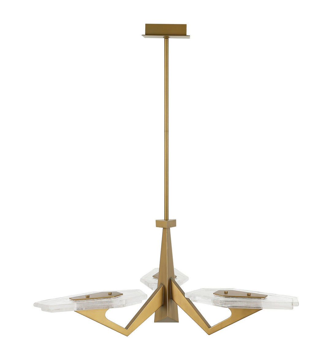 Down the Wrong Path LED Pendant in Brass Kisser Varaluz