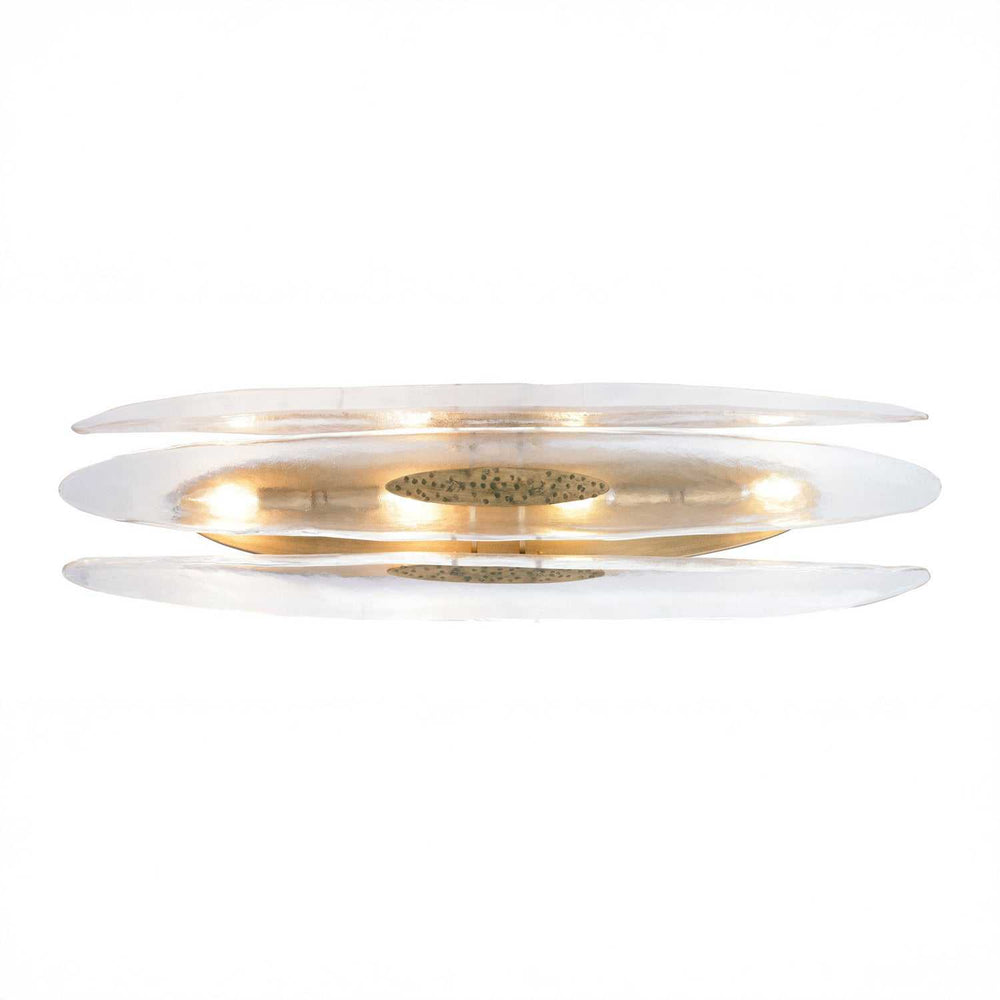Aurora Four Light Wall Sconce in Havana Gold Varaluz
