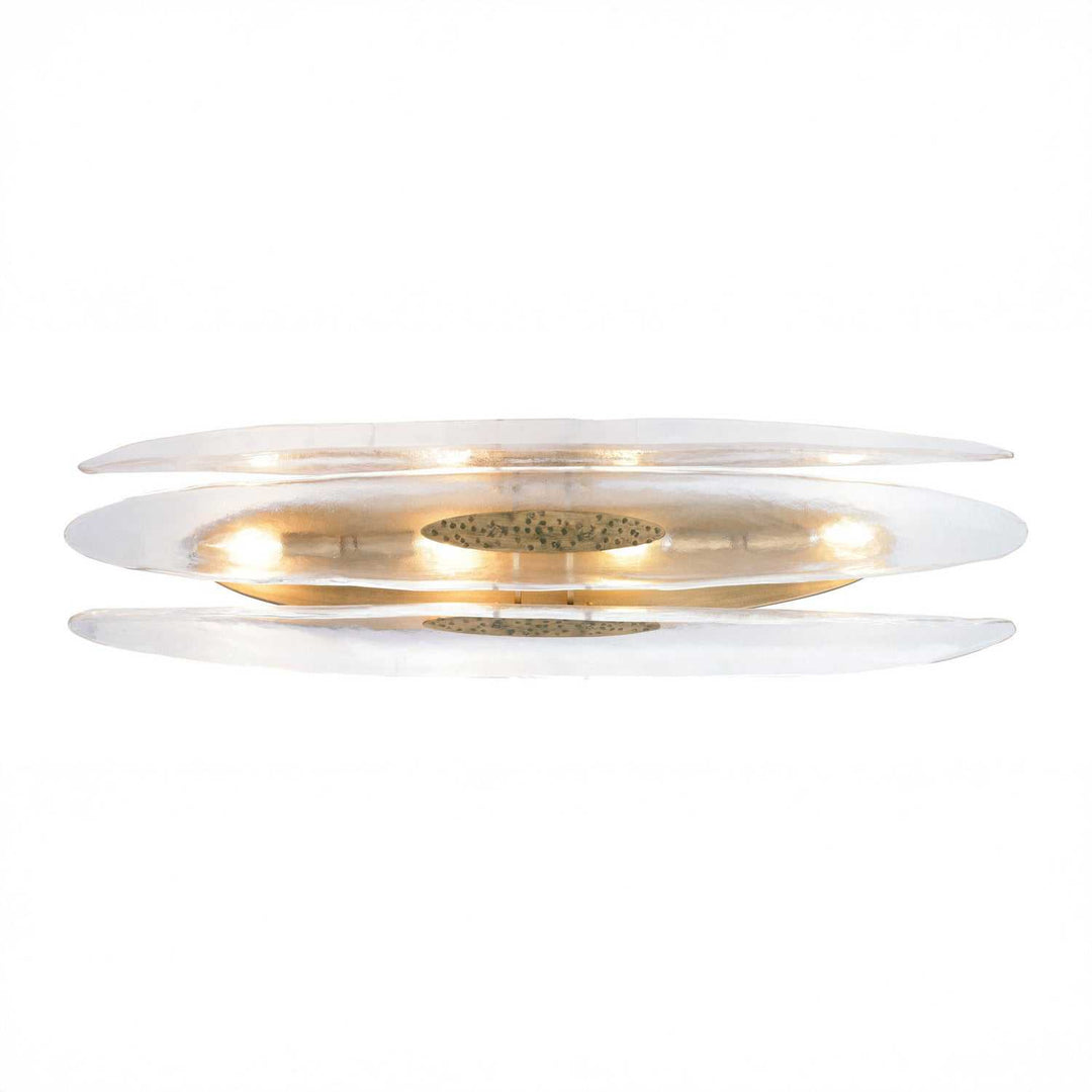 Aurora Four Light Wall Sconce in Havana Gold Varaluz