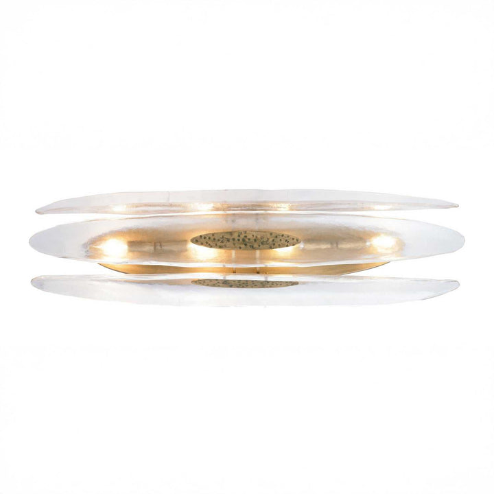 Aurora Four Light Wall Sconce in Havana Gold Varaluz