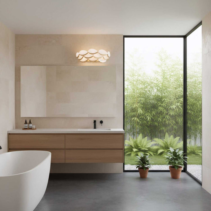 High Tide Three Light Bath in French Gold Varaluz