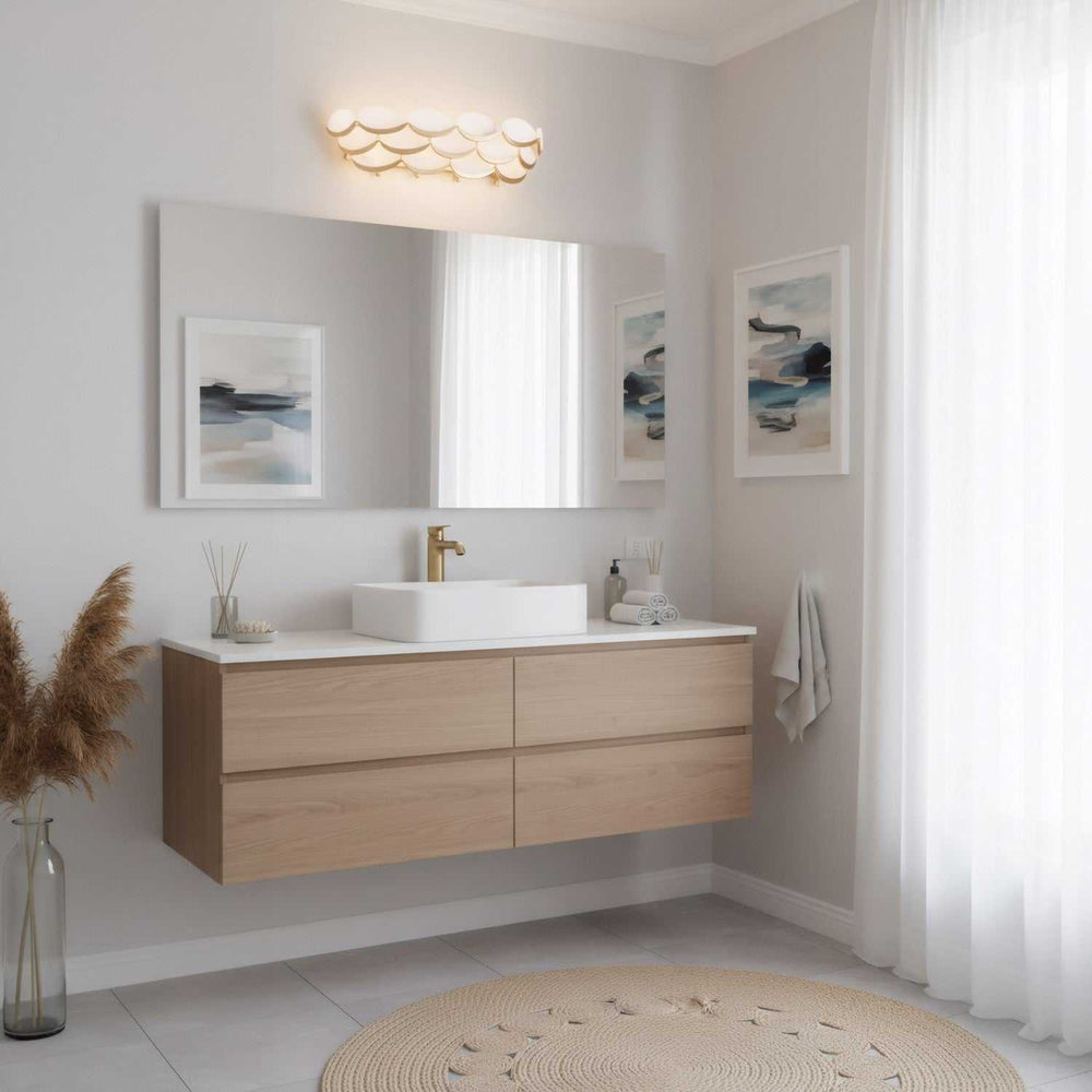 High Tide Four Light Bath in French Gold Varaluz