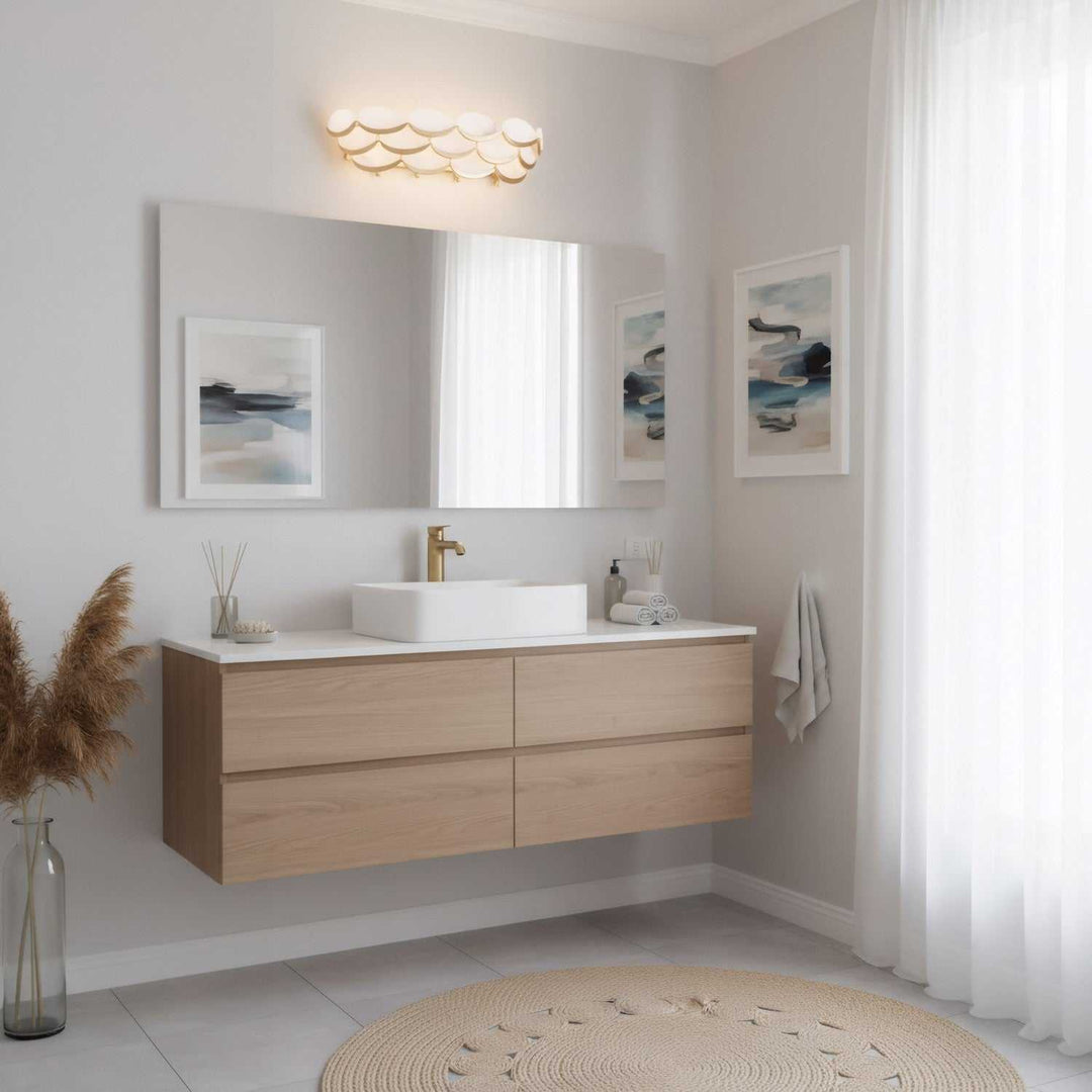 High Tide Four Light Bath in French Gold Varaluz