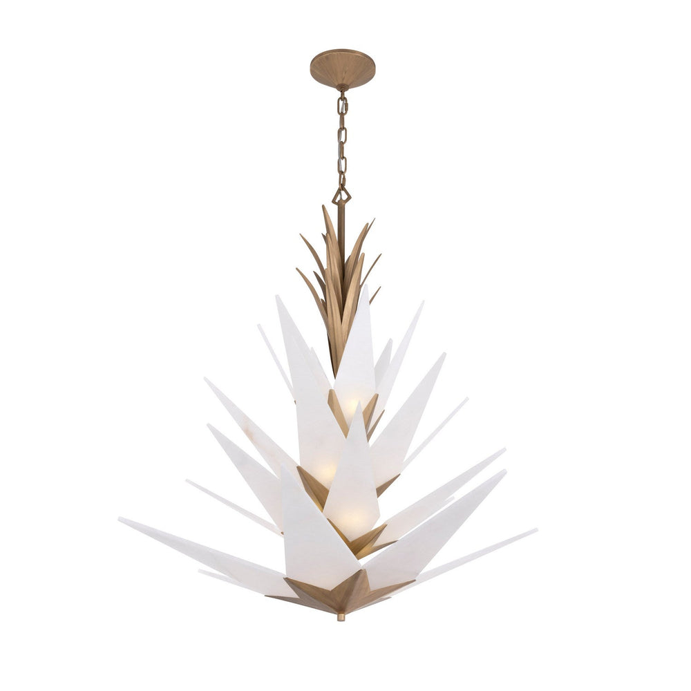 Mojave 12 Light Pendant in Havana Gold Varaluz