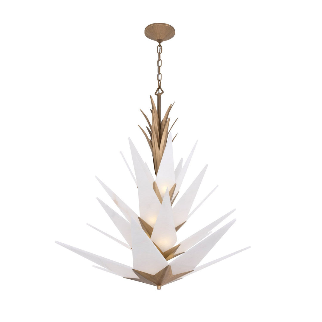 Mojave 12 Light Pendant in Havana Gold Varaluz
