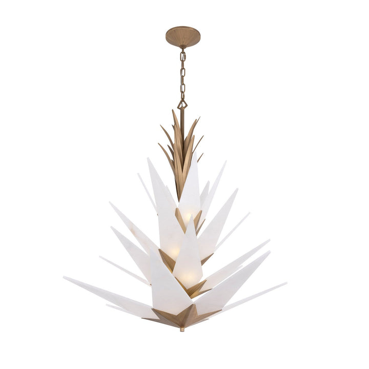 Mojave 12 Light Pendant in Havana Gold Varaluz