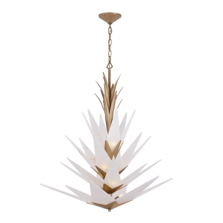 Mojave 12 Light Pendant in Havana Gold Varaluz