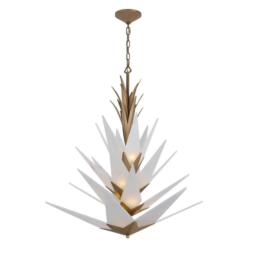 Mojave 12 Light Pendant in Havana Gold Varaluz