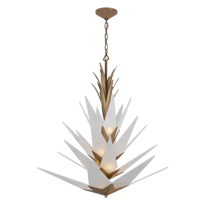 Mojave 12 Light Pendant in Havana Gold Varaluz
