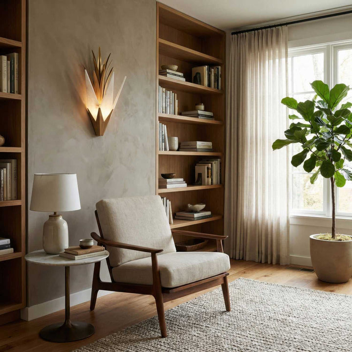 Mojave Two Light Wall Sconce in Havana Gold Varaluz