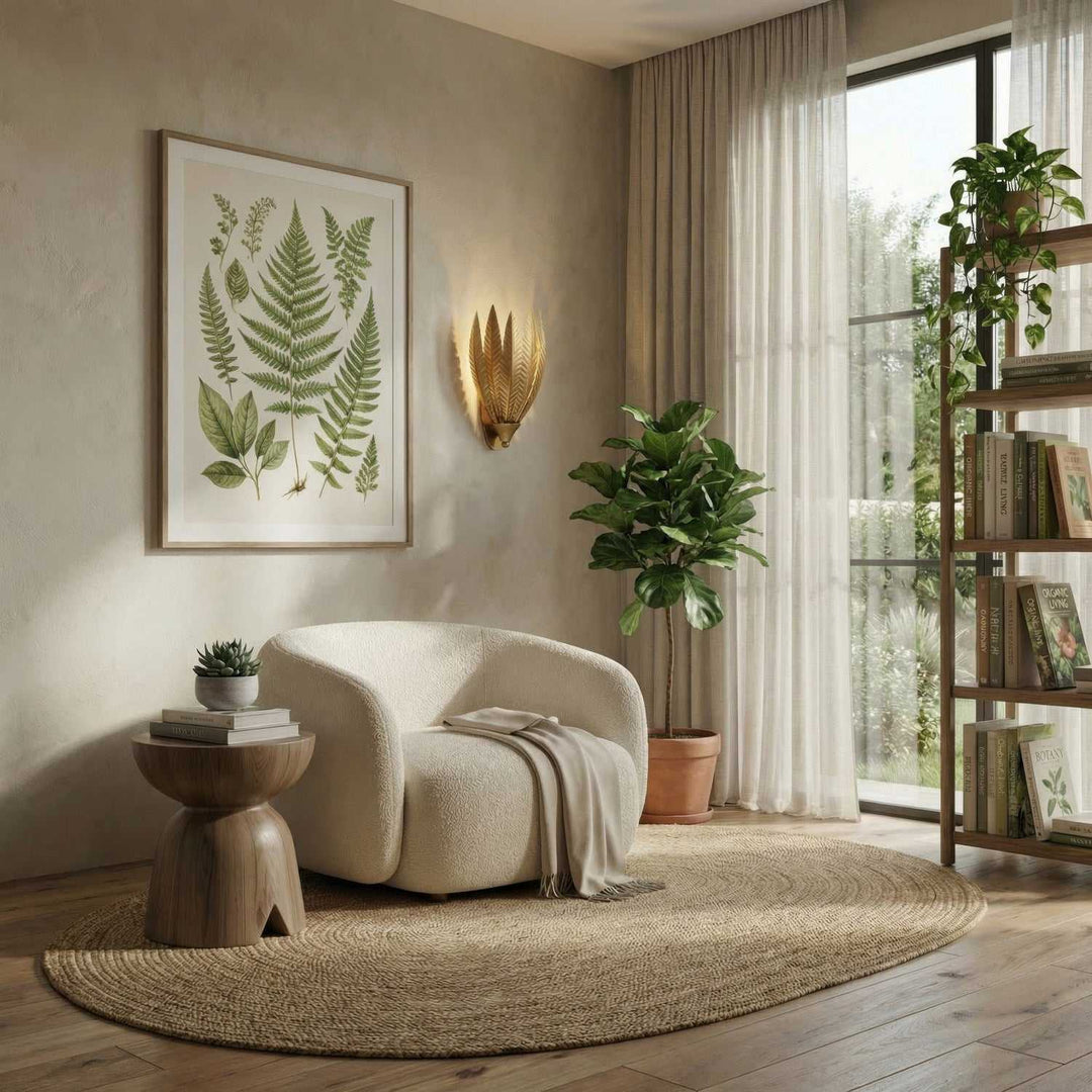 Zanara One Light Wall Sconce in Brass Kisser Varaluz