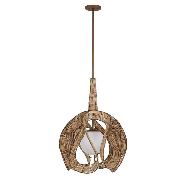 Swaylo One Light Pendant in Hammered Ore Varaluz