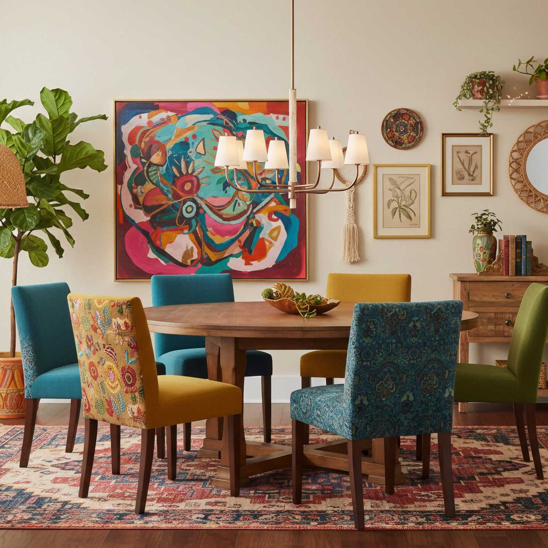 Rockford Eight Light Chandelier in Brontourage/Travartine Varaluz