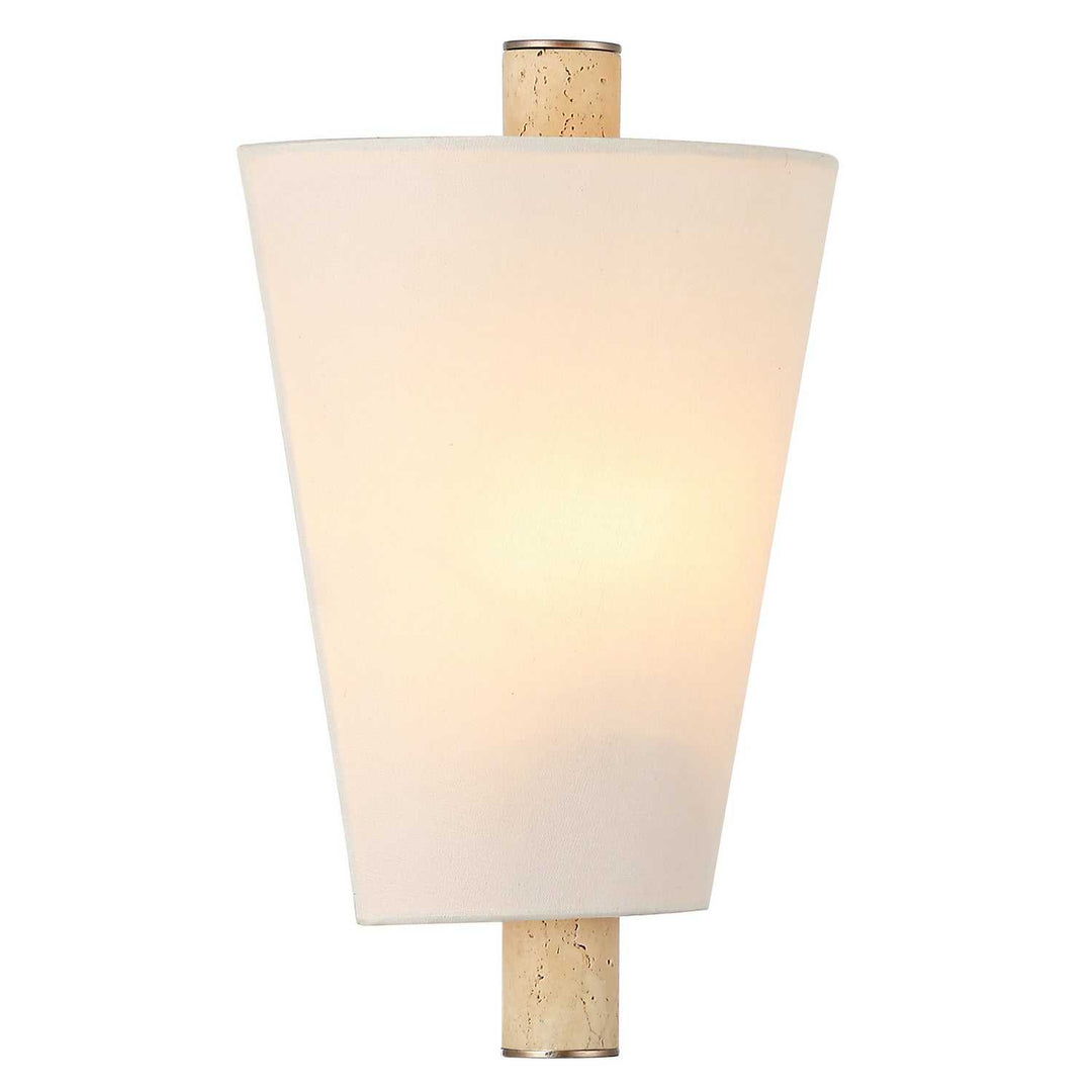Rockford One Light Wall Sconce in Brontourage/Travartine Varaluz