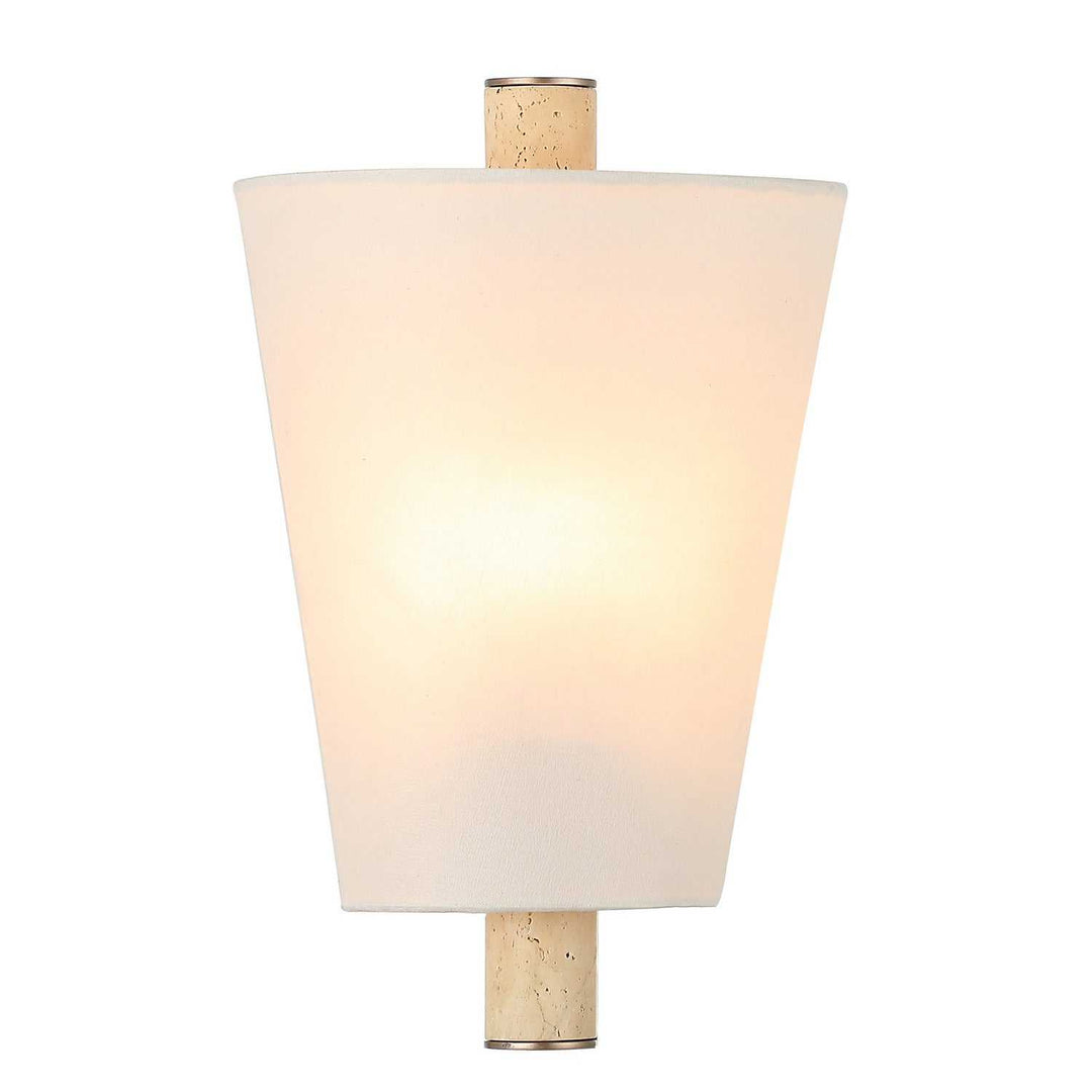 Rockford One Light Wall Sconce in Brontourage/Travartine Varaluz