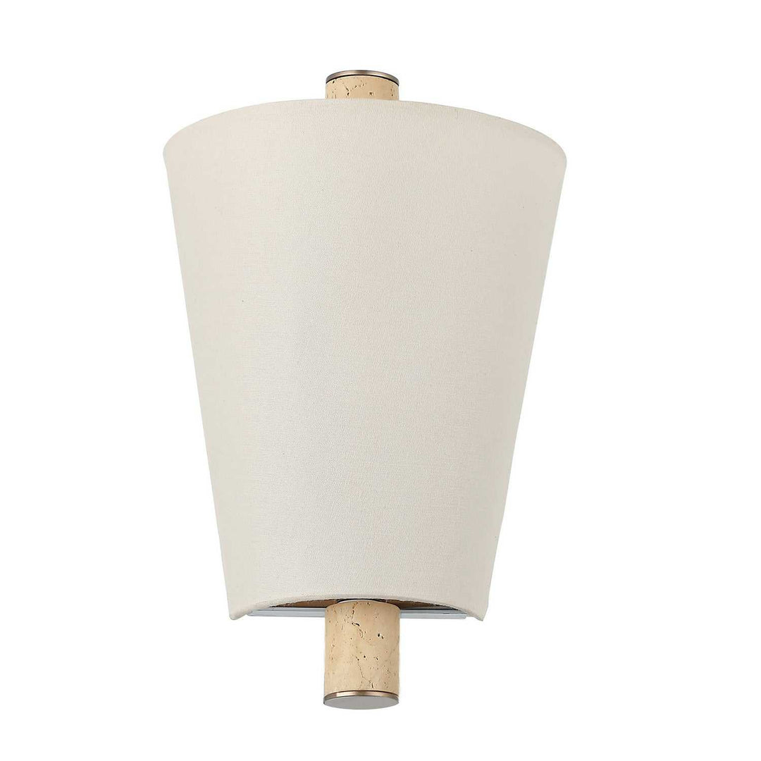 Rockford One Light Wall Sconce in Brontourage/Travartine Varaluz