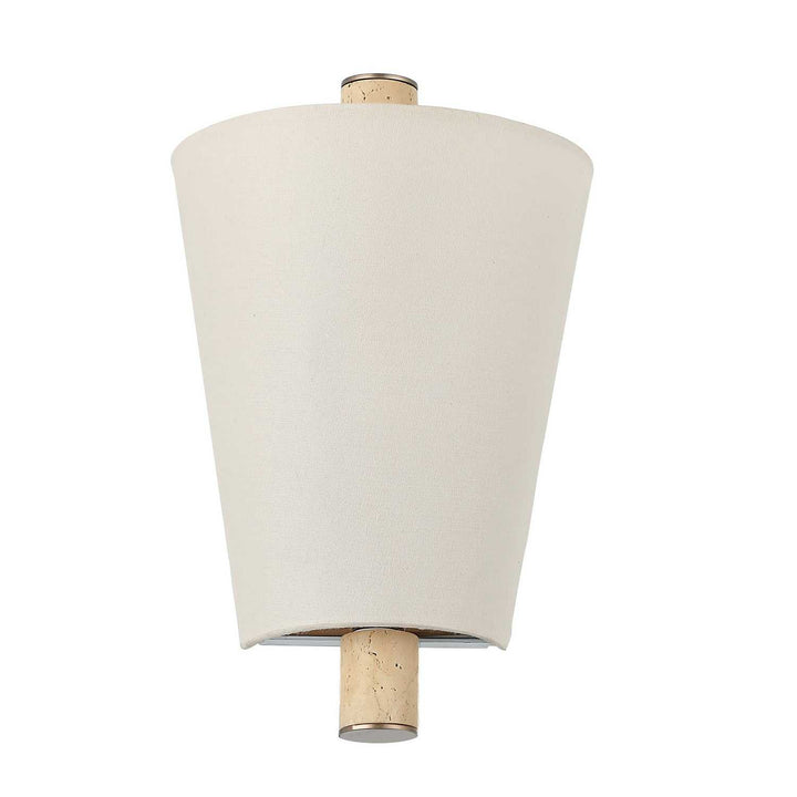 Rockford One Light Wall Sconce in Brontourage/Travartine Varaluz
