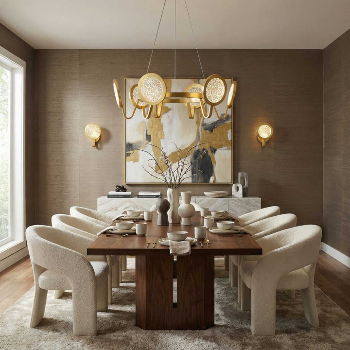 Sherlock LED Pendant in Satin Brass Varaluz