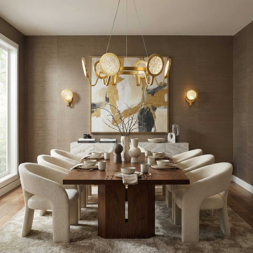 Sherlock LED Wall Sconce in Satin Brass Varaluz