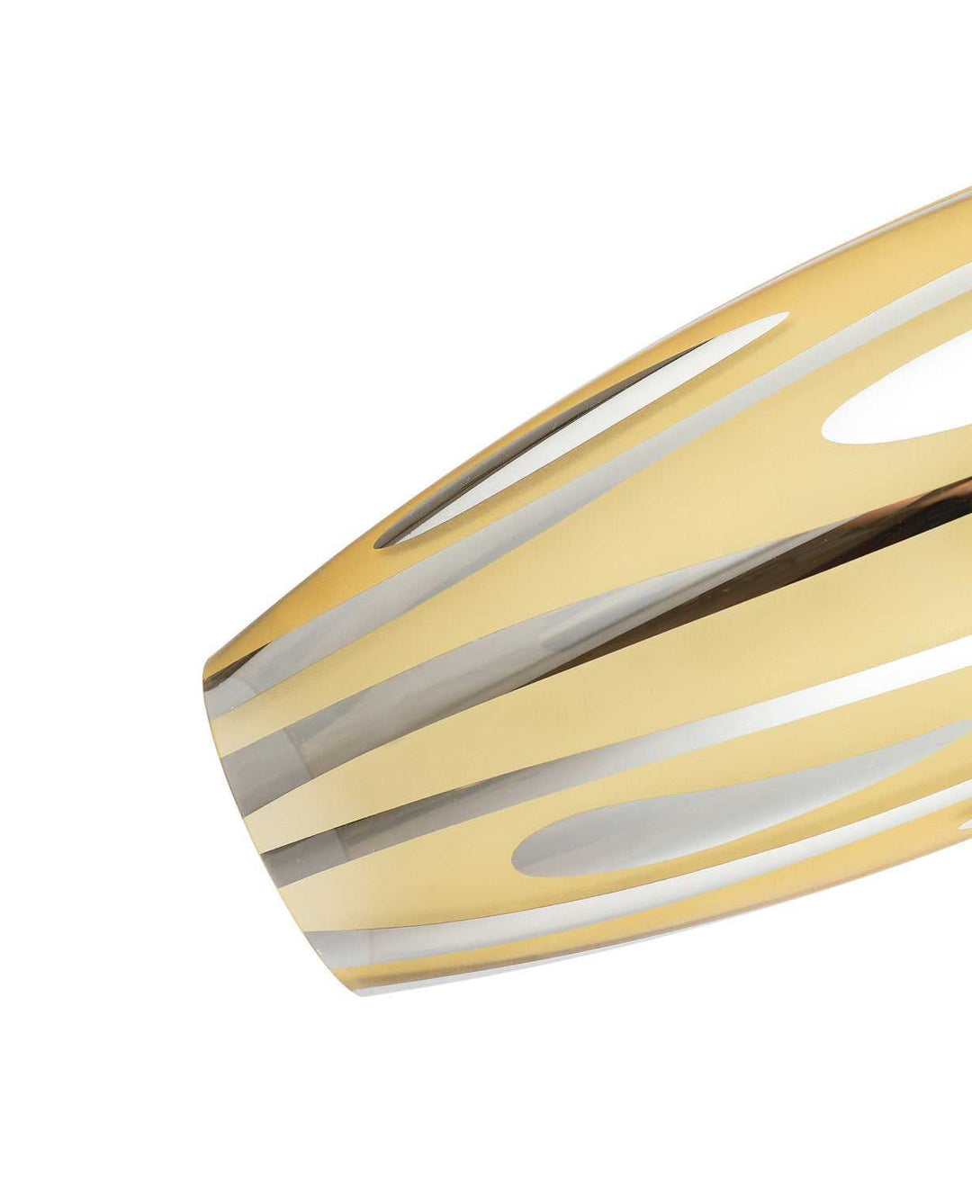 Chroman Empire One Light Pendant in Satin Gold Varaluz