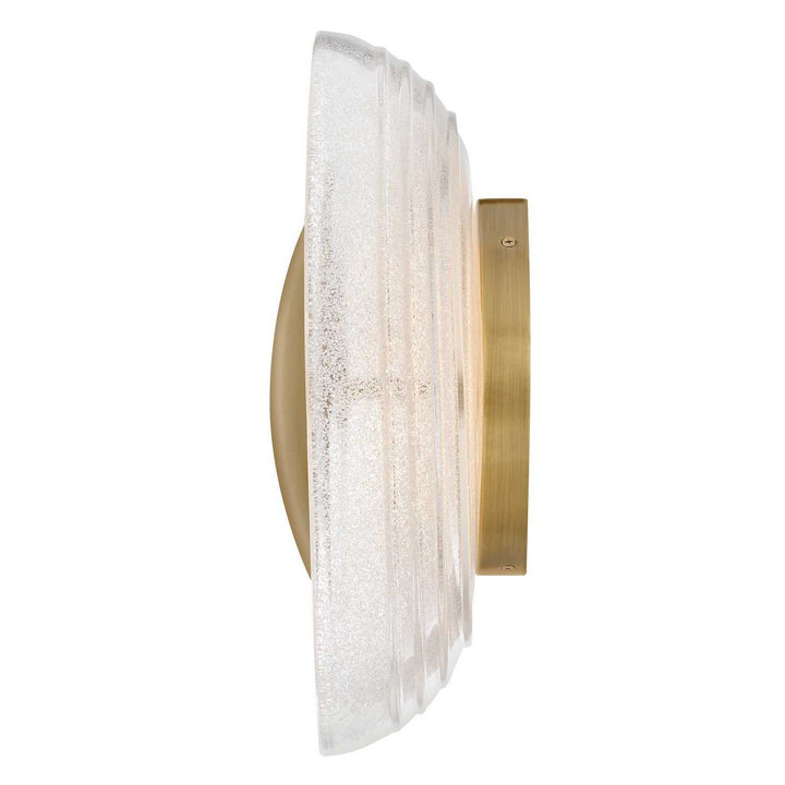 Haven LED Wall Sconce in Heritage Brass Fredrick Ramond Canada