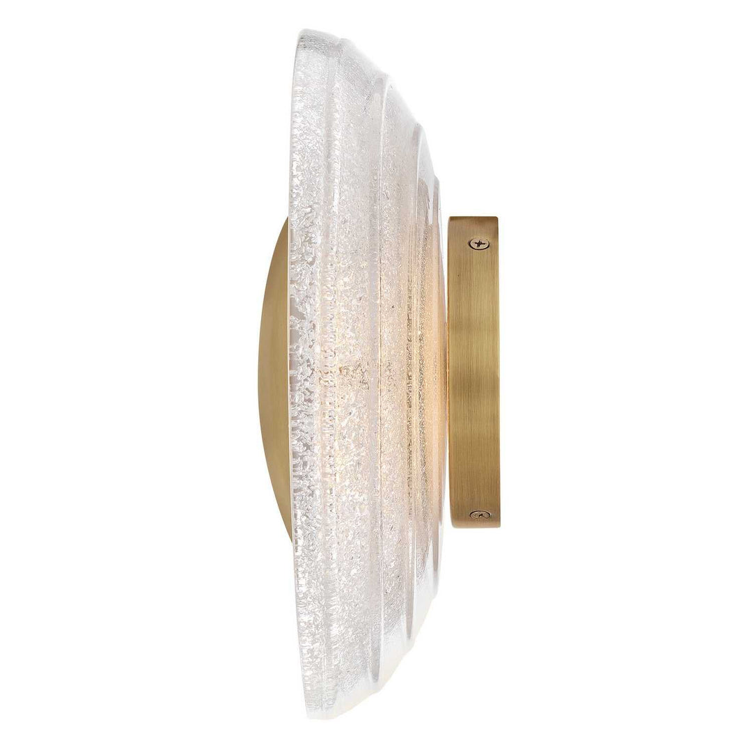 Haven LED Wall Sconce in Heritage Brass Fredrick Ramond Canada