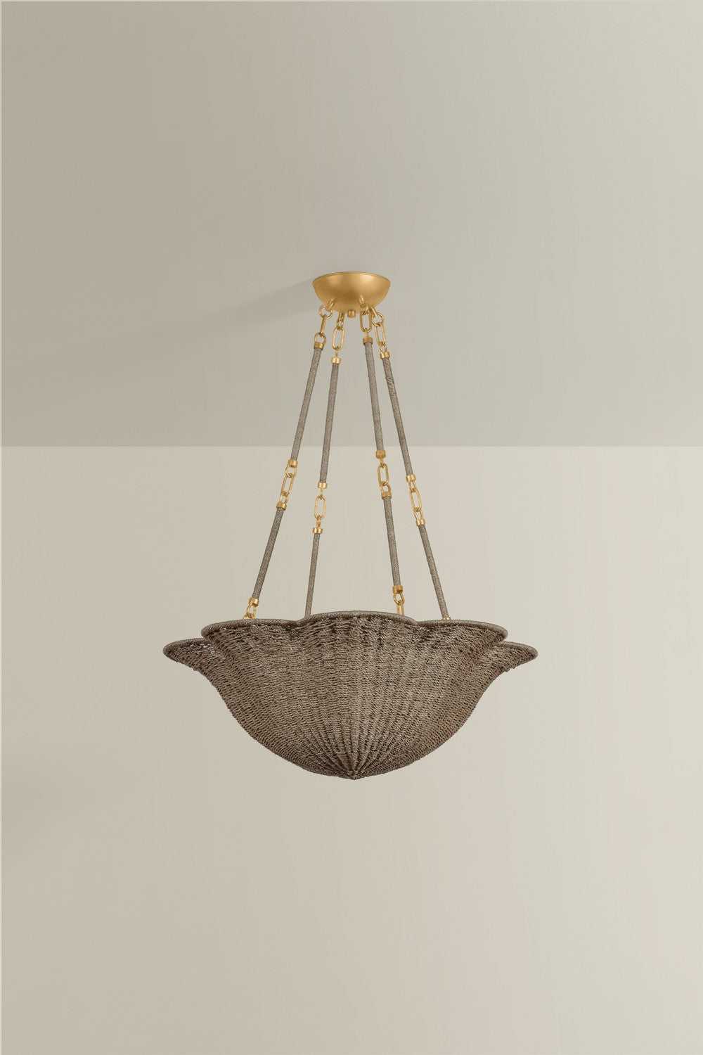 Ardonia Four Light Chandelier in Vintage Gold Leaf Hudson Valley Canada