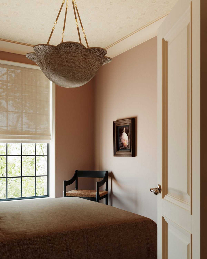 Ardonia Six Light Chandelier in Vintage Gold Leaf Hudson Valley Canada