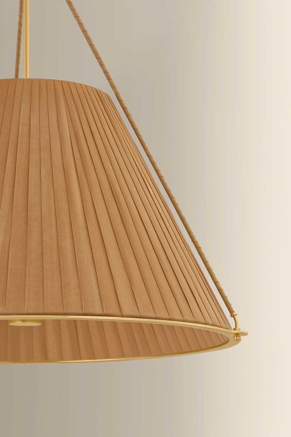 Sunside Four Light Pendant in Aged Brass Hudson Valley Canada