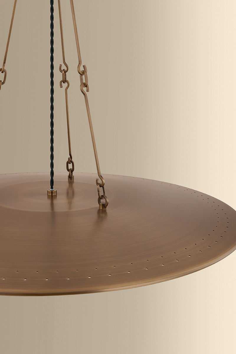 Anoka LED Pendant in Historic Bronze Hudson Valley Canada