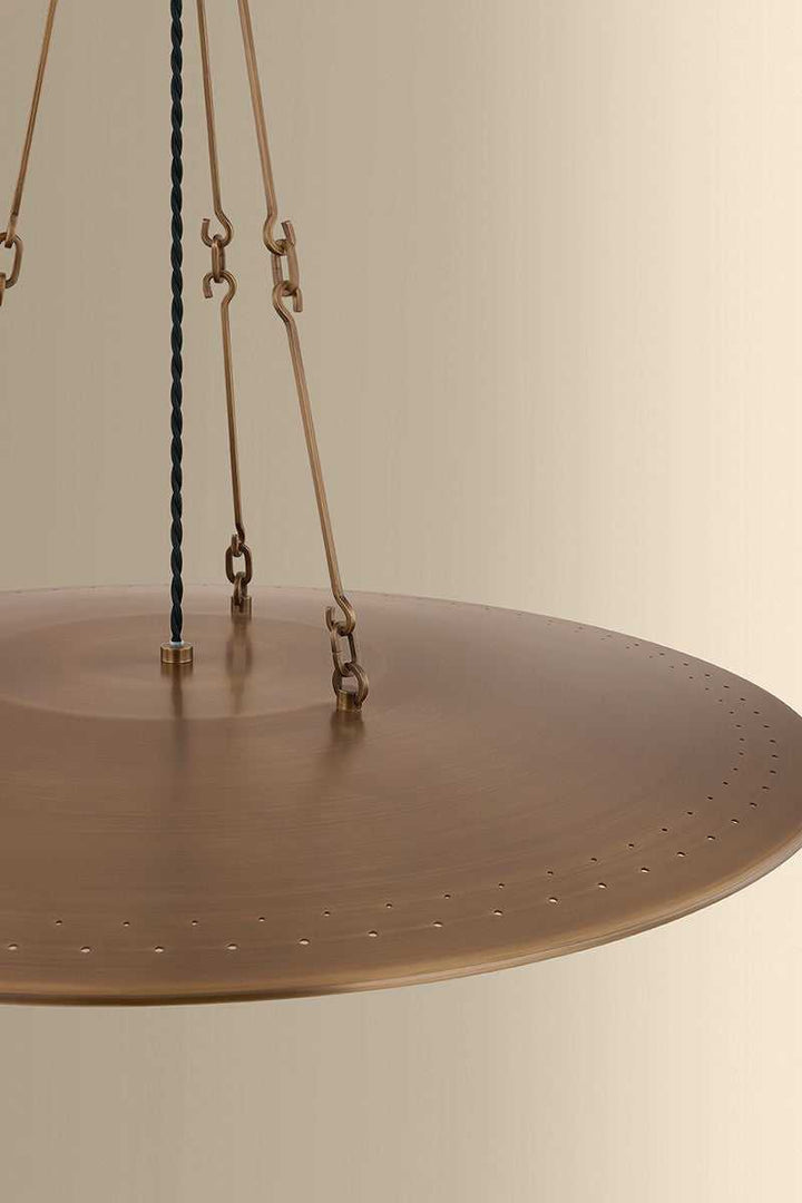 Anoka LED Pendant in Historic Bronze Hudson Valley Canada