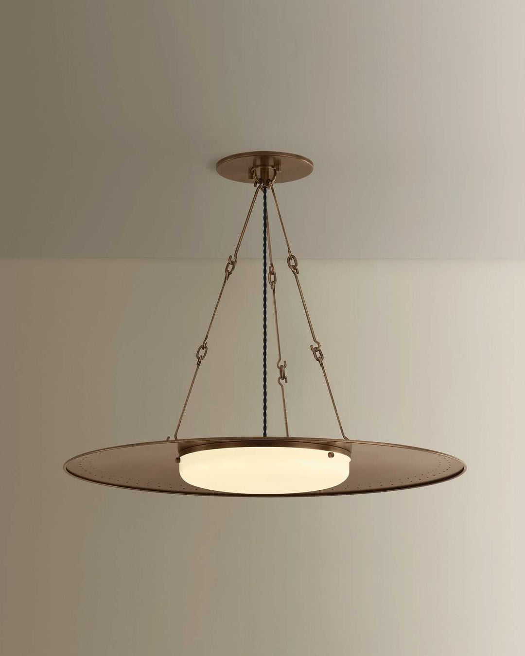 Anoka LED Pendant in Historic Bronze Hudson Valley Canada