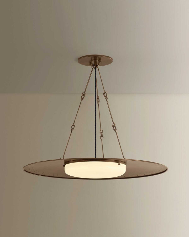 Anoka LED Pendant in Historic Bronze Hudson Valley Canada