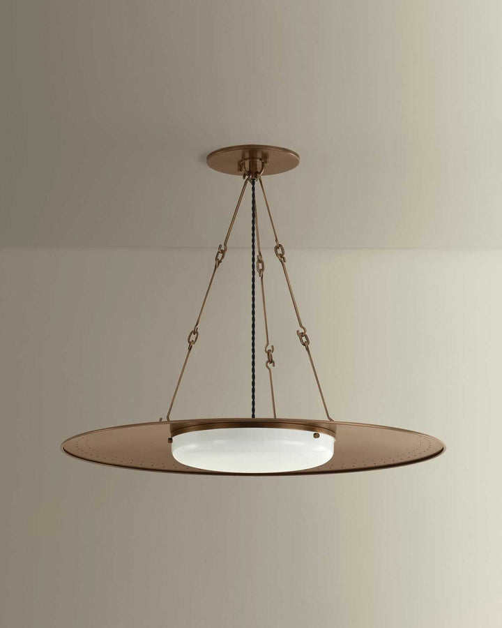 Anoka LED Pendant in Historic Bronze Hudson Valley Canada