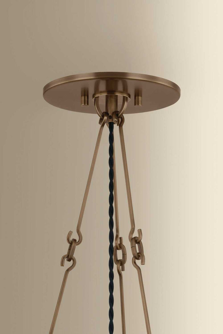 Anoka LED Pendant in Historic Bronze Hudson Valley Canada