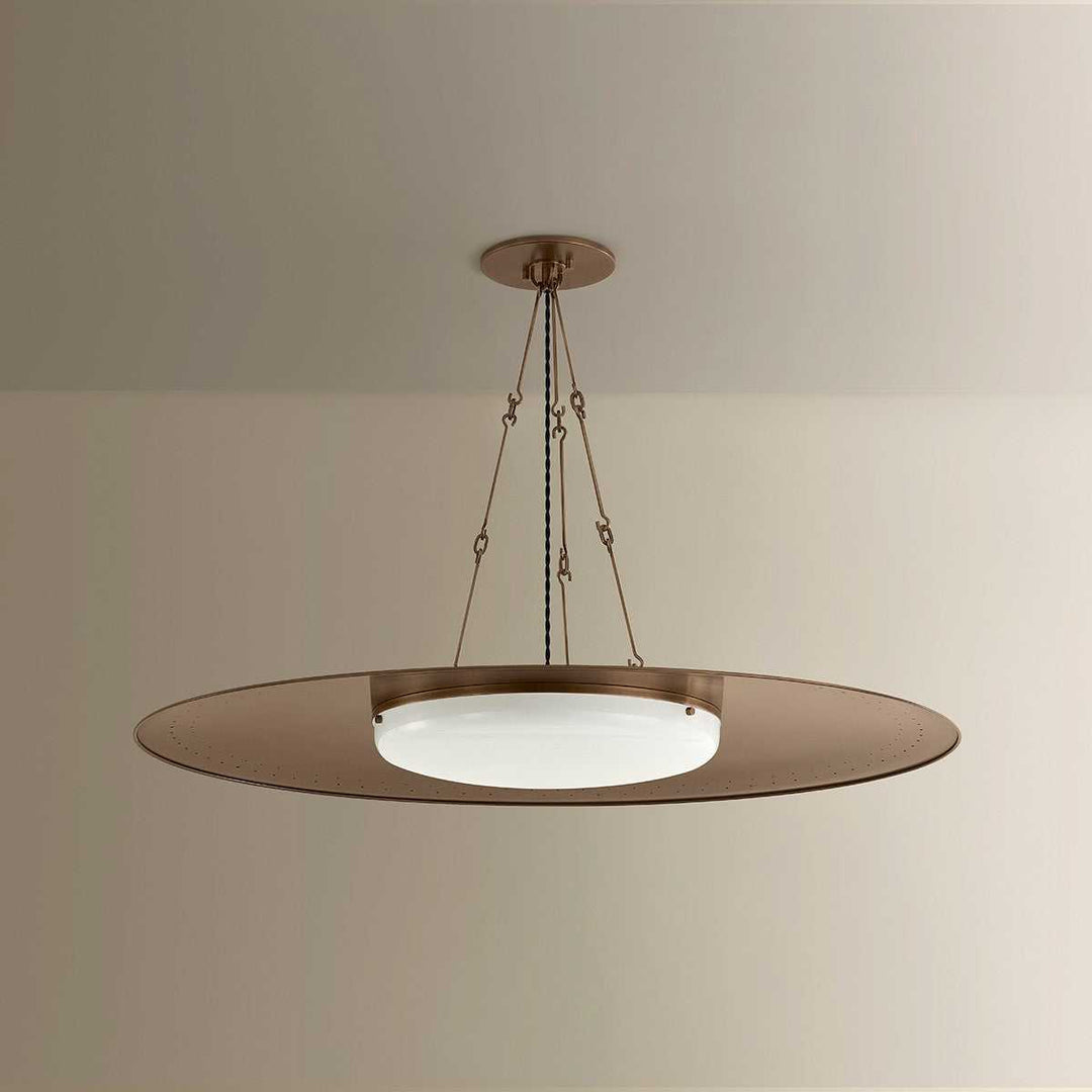Anoka LED Pendant in Historic Bronze Hudson Valley Canada