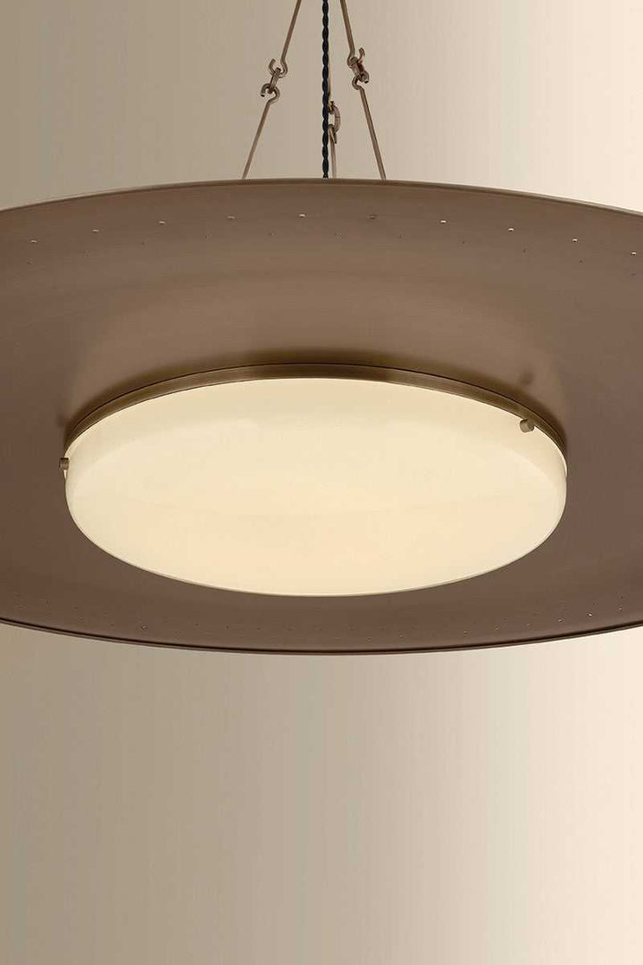Anoka LED Pendant in Historic Bronze Hudson Valley Canada
