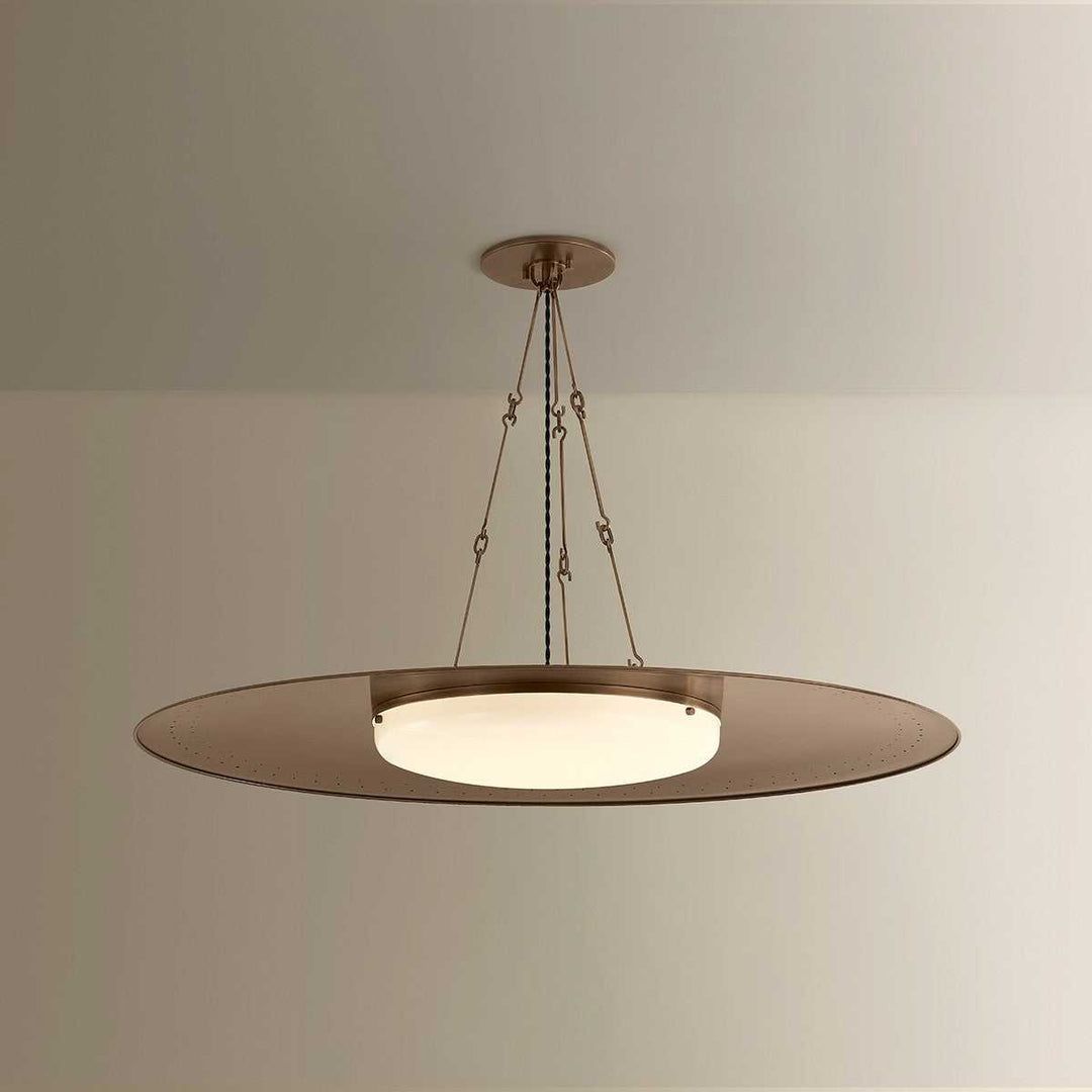 Anoka LED Pendant in Historic Bronze Hudson Valley Canada