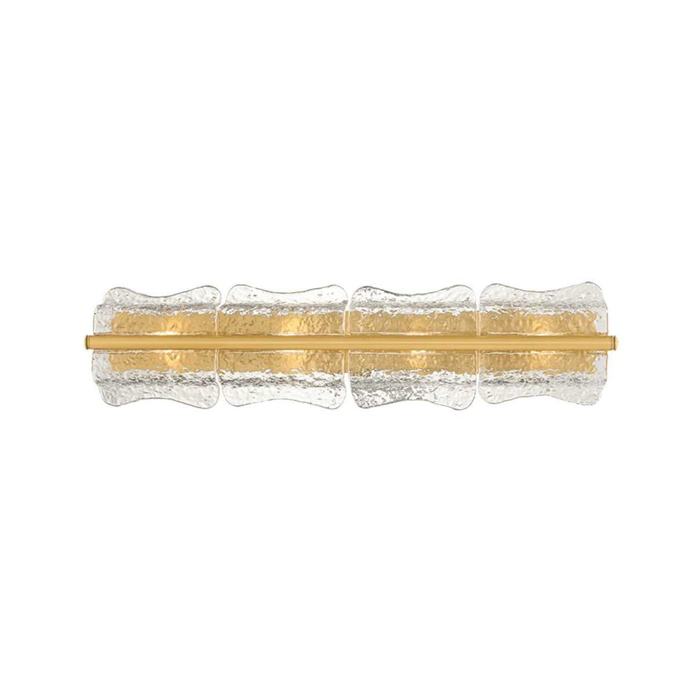 Fosterdale Four Light Wall Sconce in Aged Brass Hudson Valley Canada