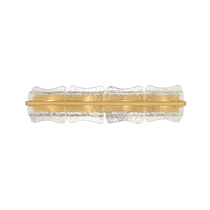 Fosterdale Four Light Wall Sconce in Aged Brass Hudson Valley Canada
