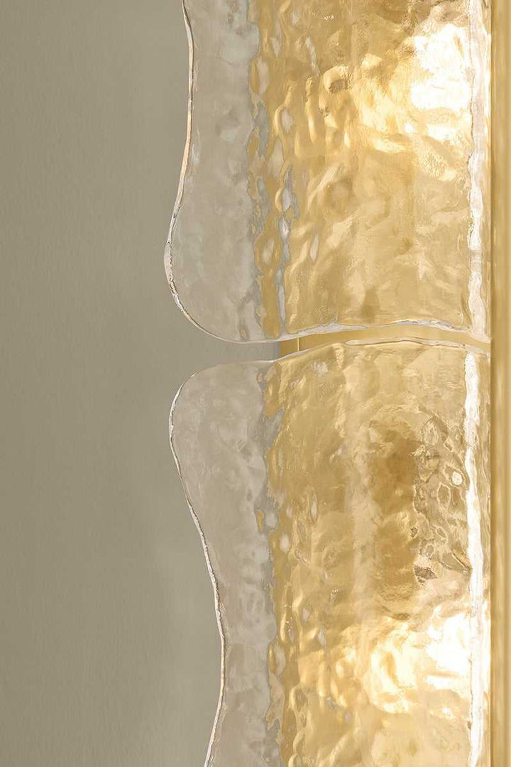Fosterdale Four Light Wall Sconce in Aged Brass Hudson Valley Canada