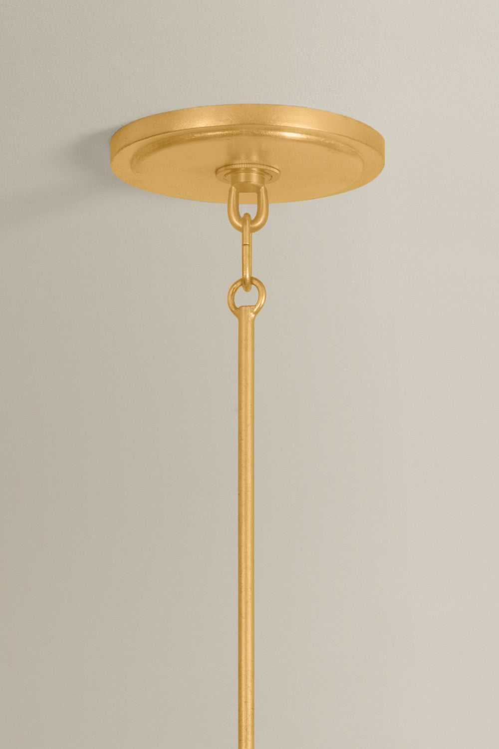 Beechford LED Chandelier in Vintage Gold Leaf Hudson Valley Canada