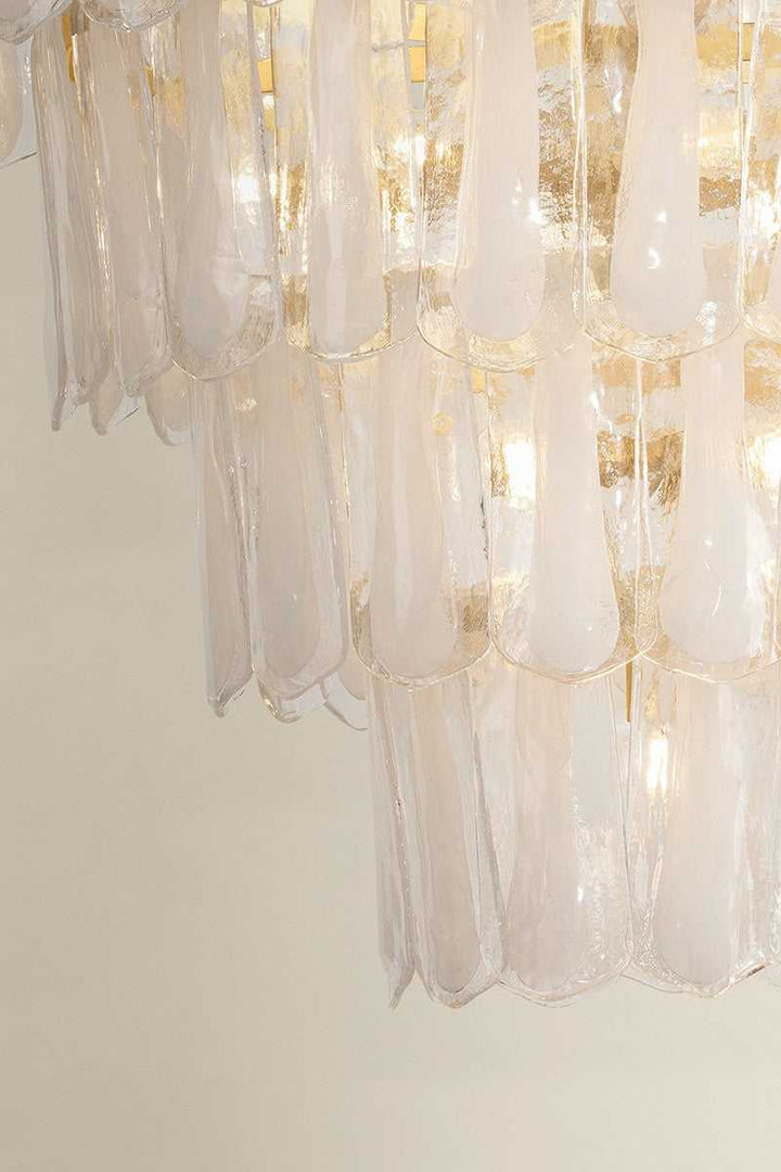 Tappan 21 Light Chandelier in Vintage Gold Leaf Hudson Valley Canada
