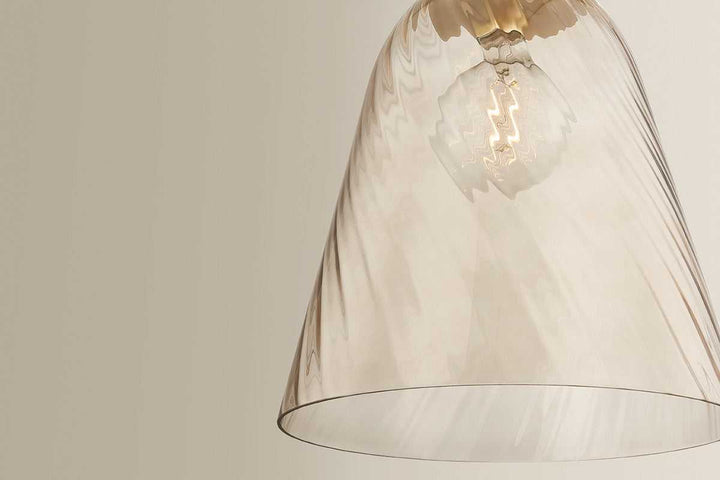 Bleecker One Light Pendant in Aged Brass Hudson Valley Canada