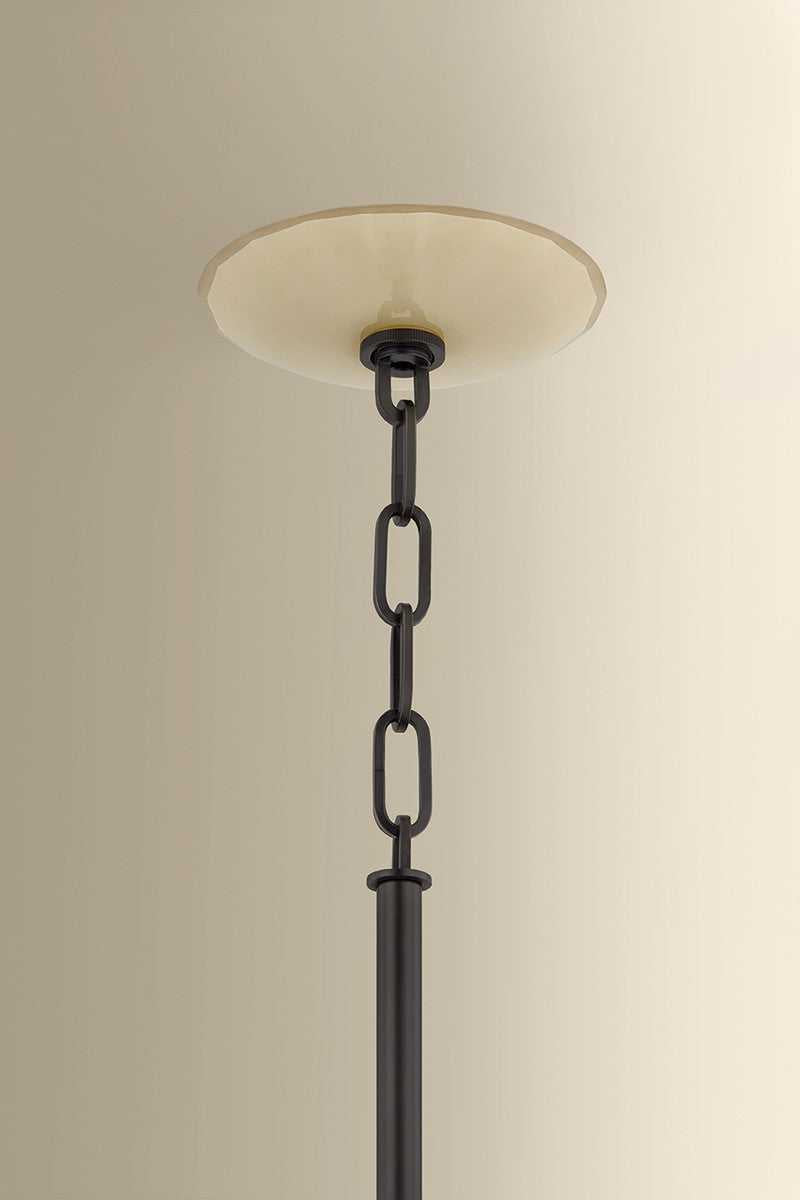 Nevins One Light Pendant in Distressed Bronze Hudson Valley Canada