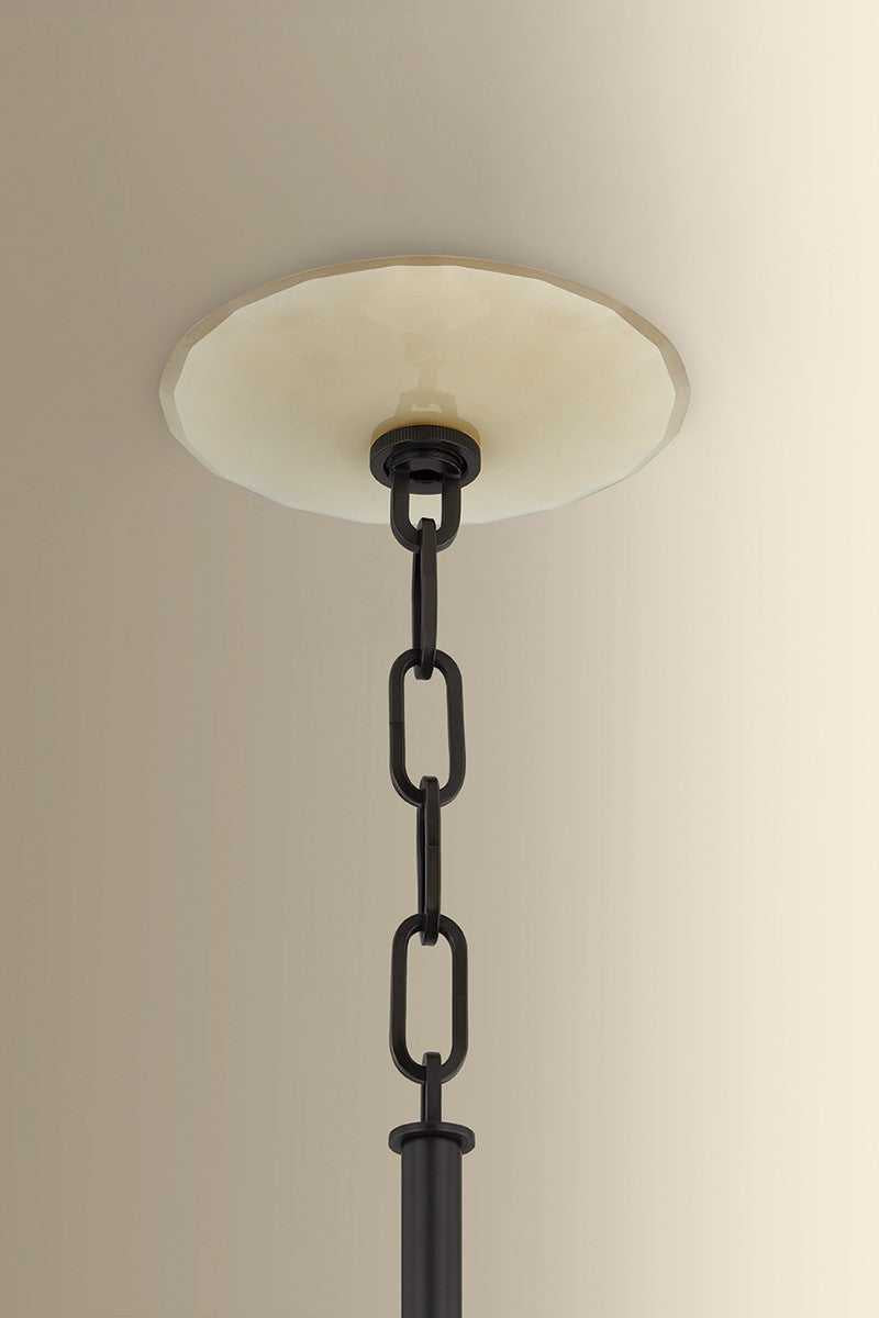 Nevins One Light Pendant in Distressed Bronze Hudson Valley Canada