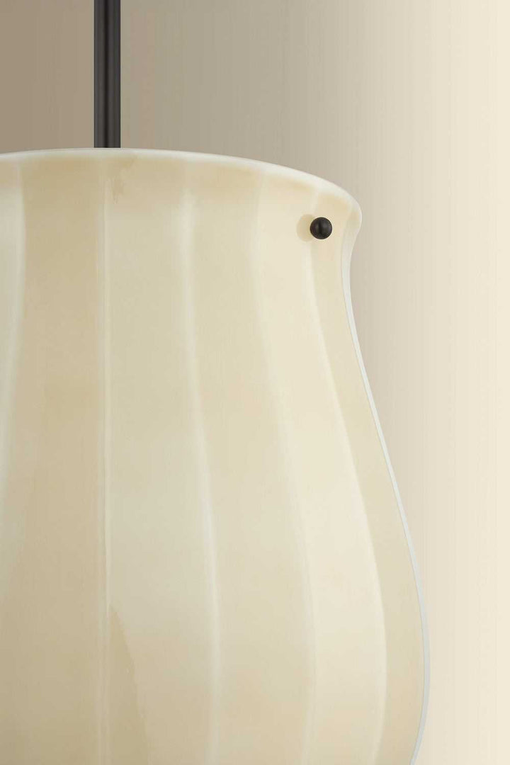 Nevins One Light Pendant in Distressed Bronze Hudson Valley Canada