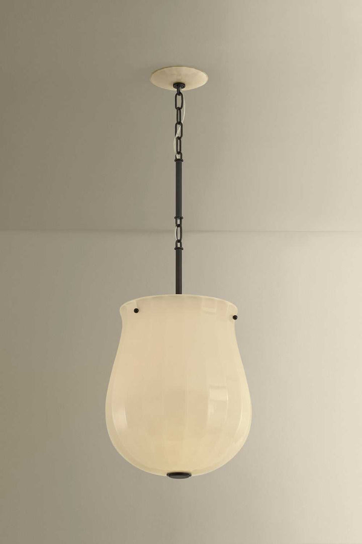 Nevins One Light Pendant in Distressed Bronze Hudson Valley Canada