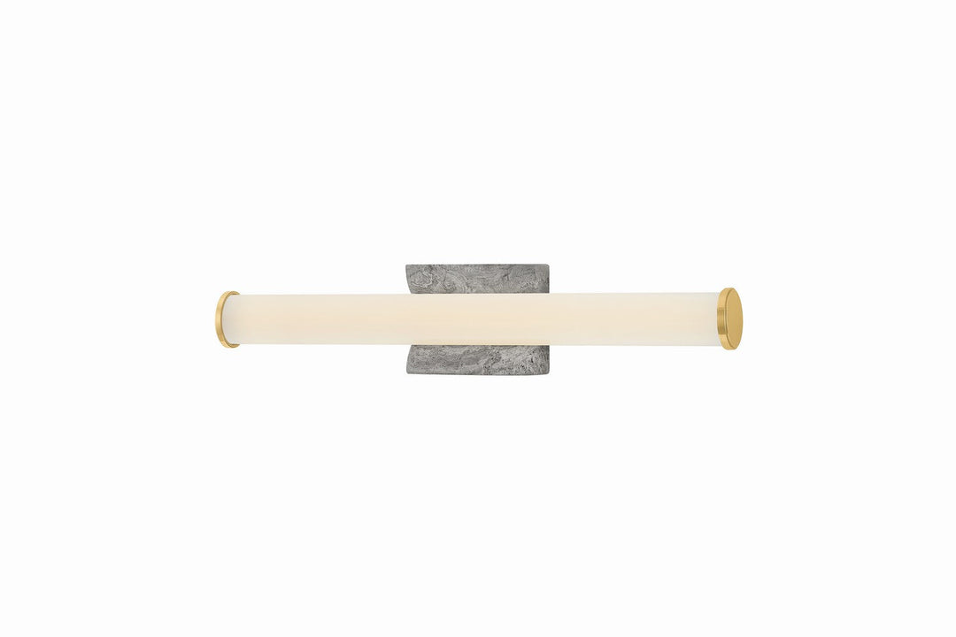 Stony Point LED Wall Sconce in Aged Brass Hudson Valley Canada