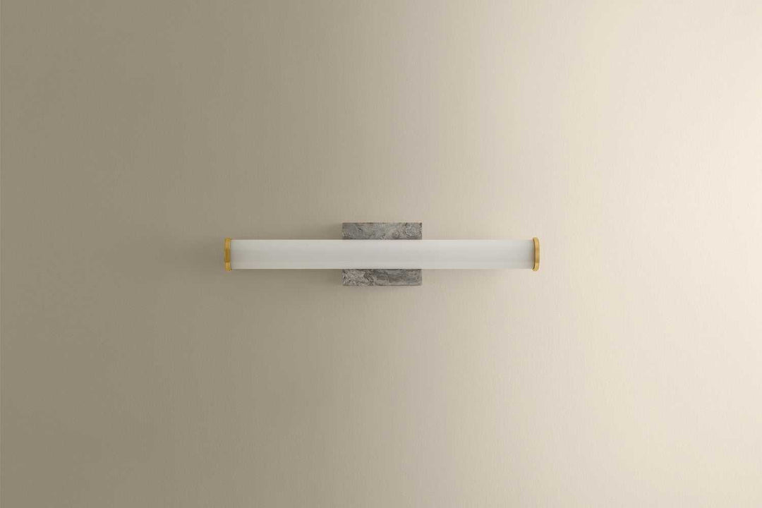 Stony Point LED Wall Sconce in Aged Brass Hudson Valley Canada